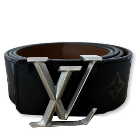 LOUIS VUITTON  Pyramide Reversible Monogram Leather Belt 40MM - Picture 5 of 5